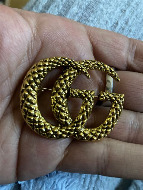 fake gucci brooch|gucci brooch price.